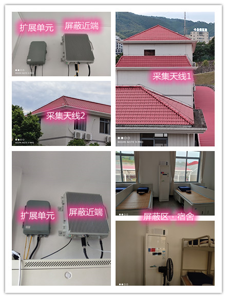 友好某武警部队宿舍屏蔽案例（数字信令级）